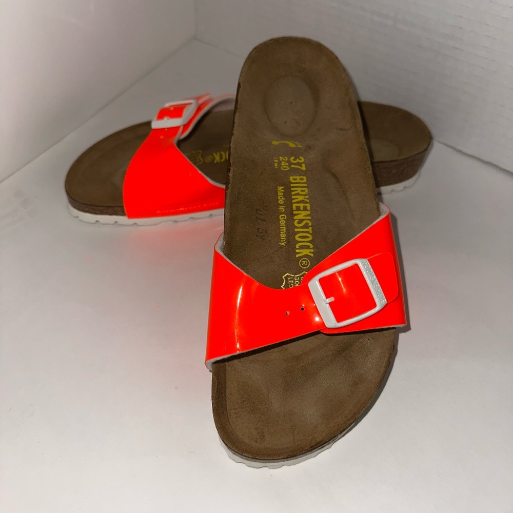 Birkenstock Madrid Sandal Neon Orange